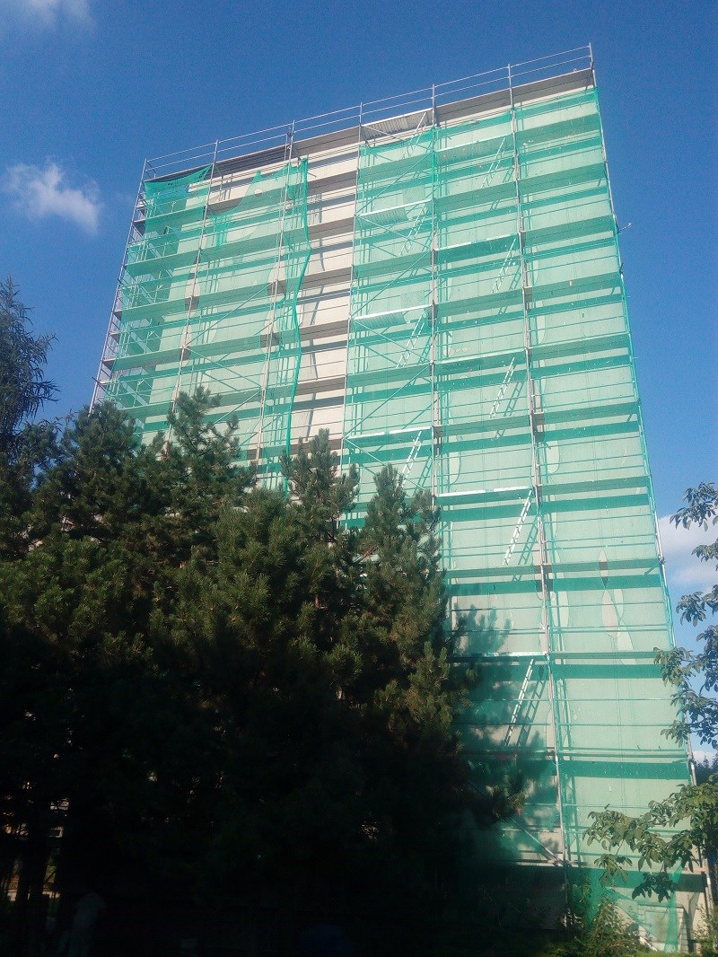 Zateplení panelový dům Barandov