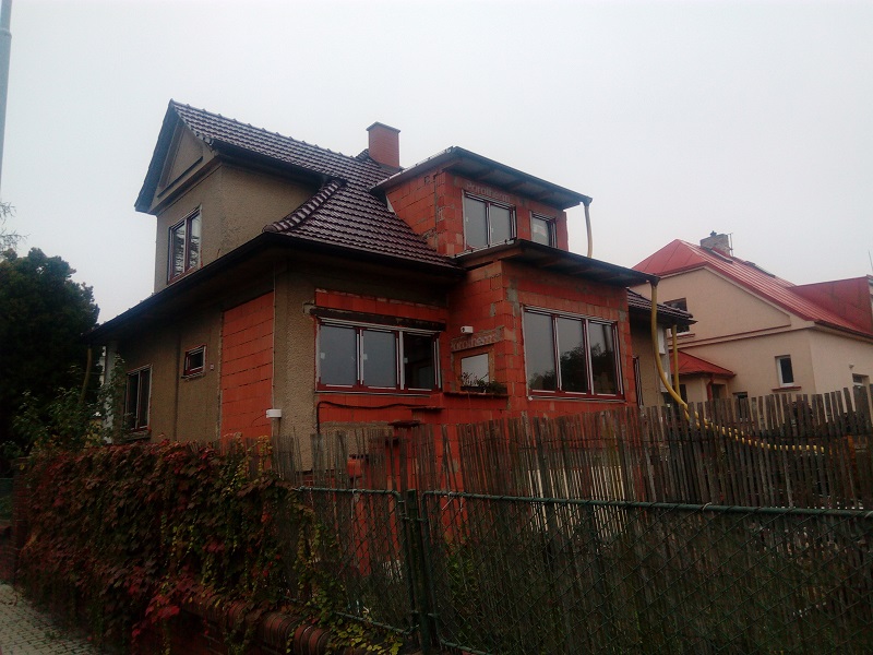 Zateplení rodinný dům Kralupy nad Vltavou